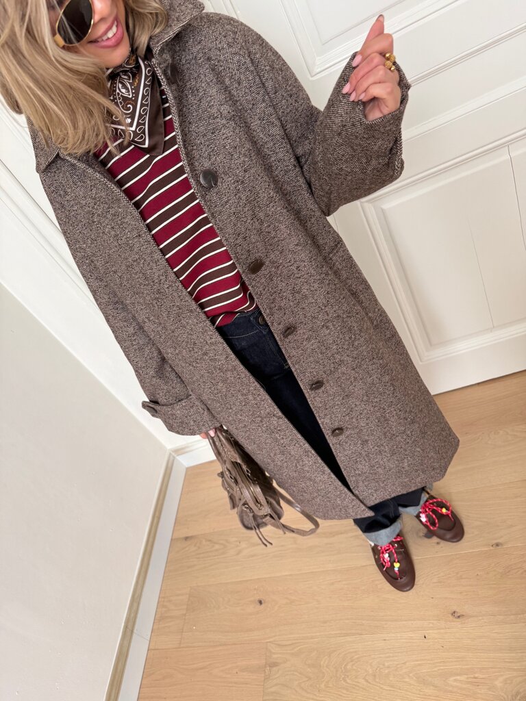 Vinga coat brown