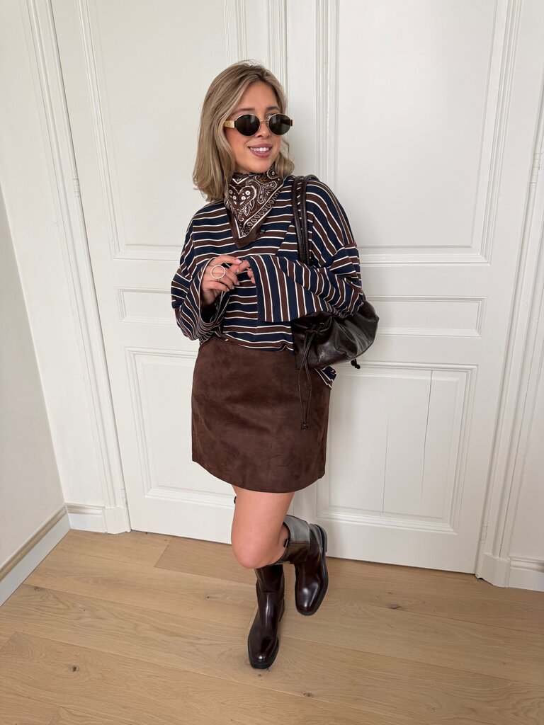 Luisa skirt brown