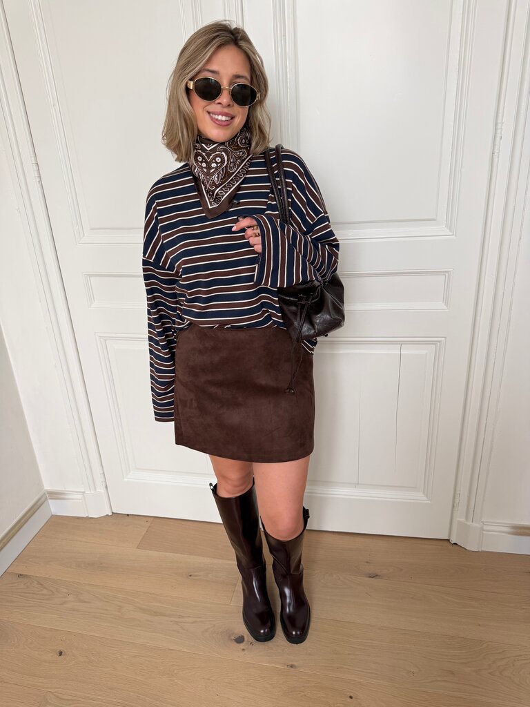 Luisa skirt brown