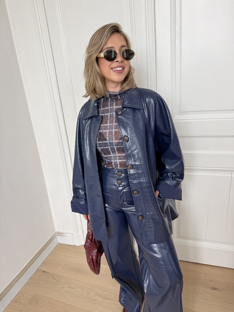 Mees jacket navy