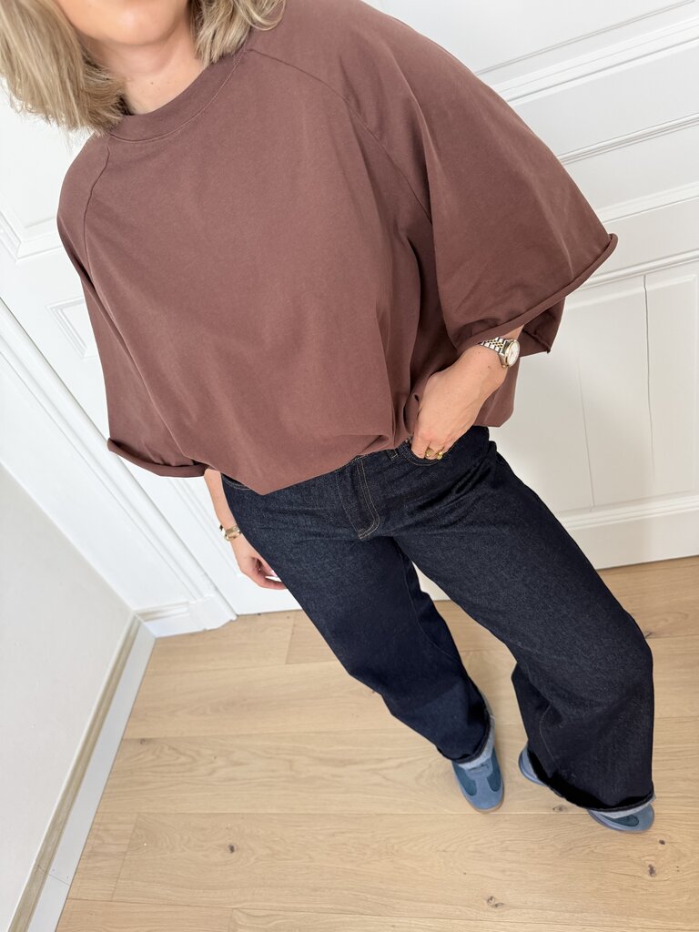 Juliette t-shirt brown TU