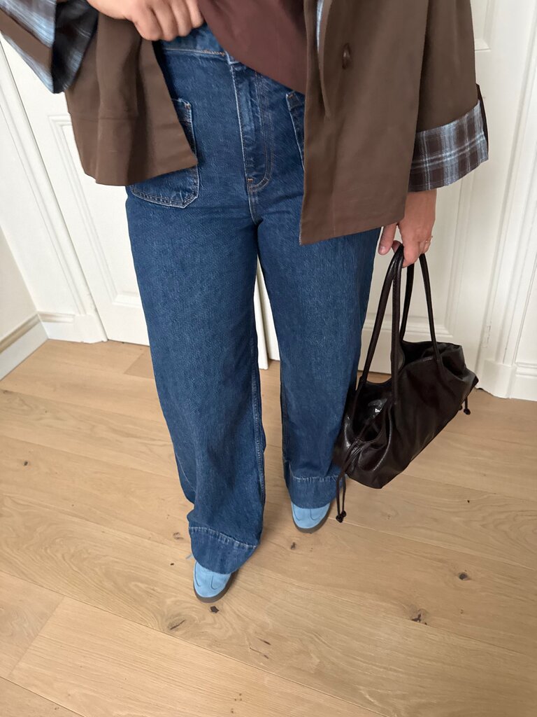 Vega wide jeans blue