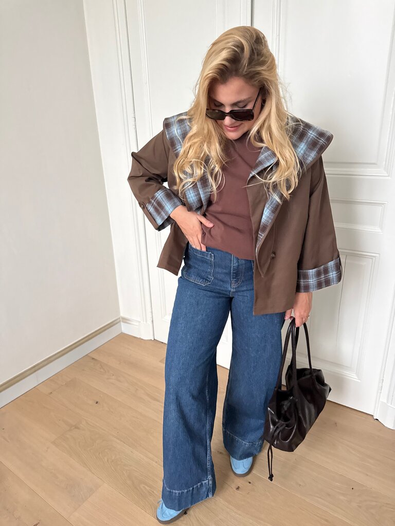 Vega wide jeans blue
