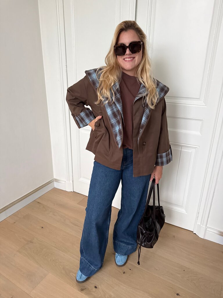 Vega wide jeans blue