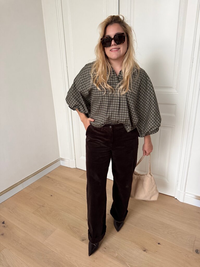 Cordy pants brown