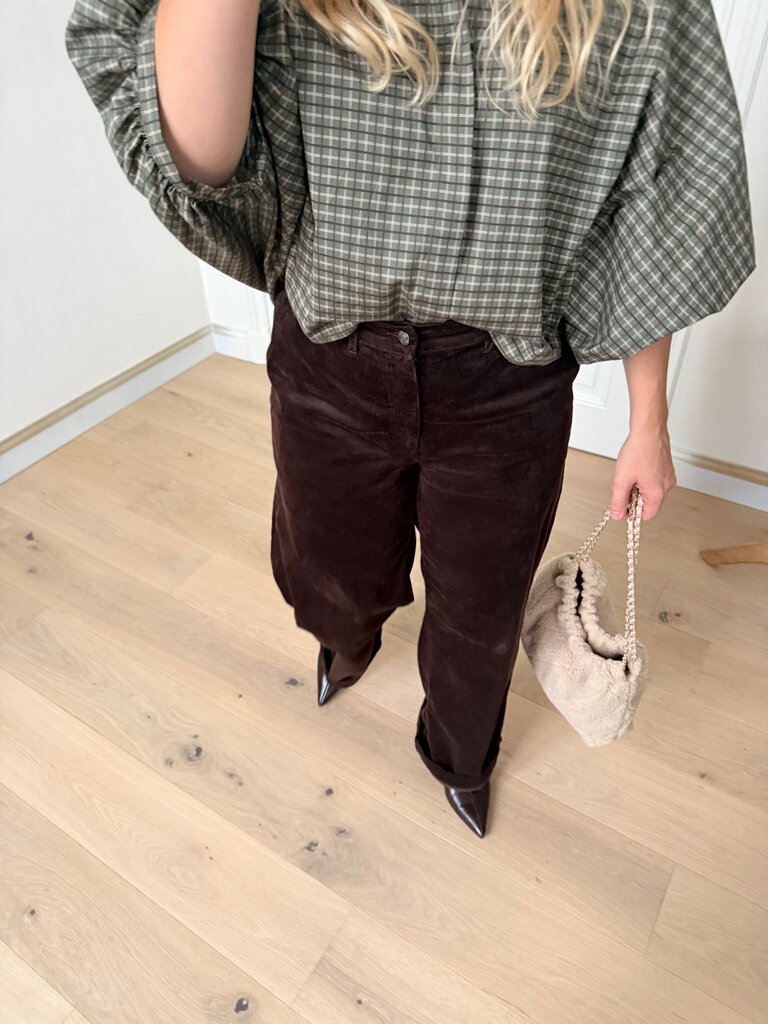 Cordy pants brown