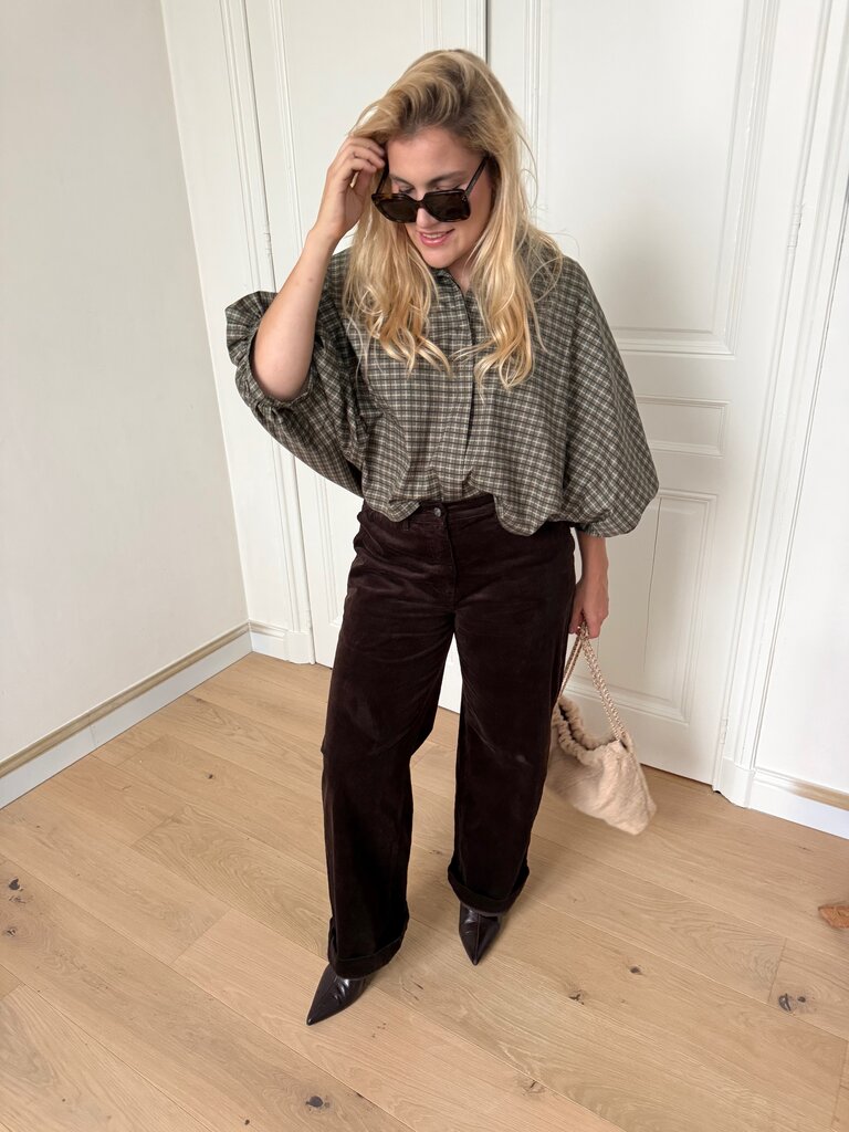 Cordy pants brown