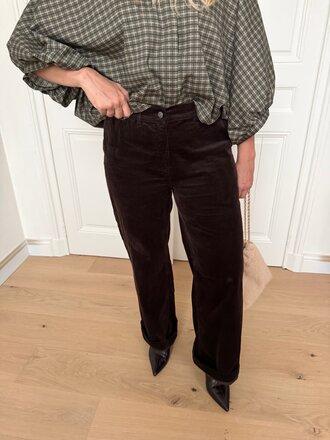 Cordy pants brown