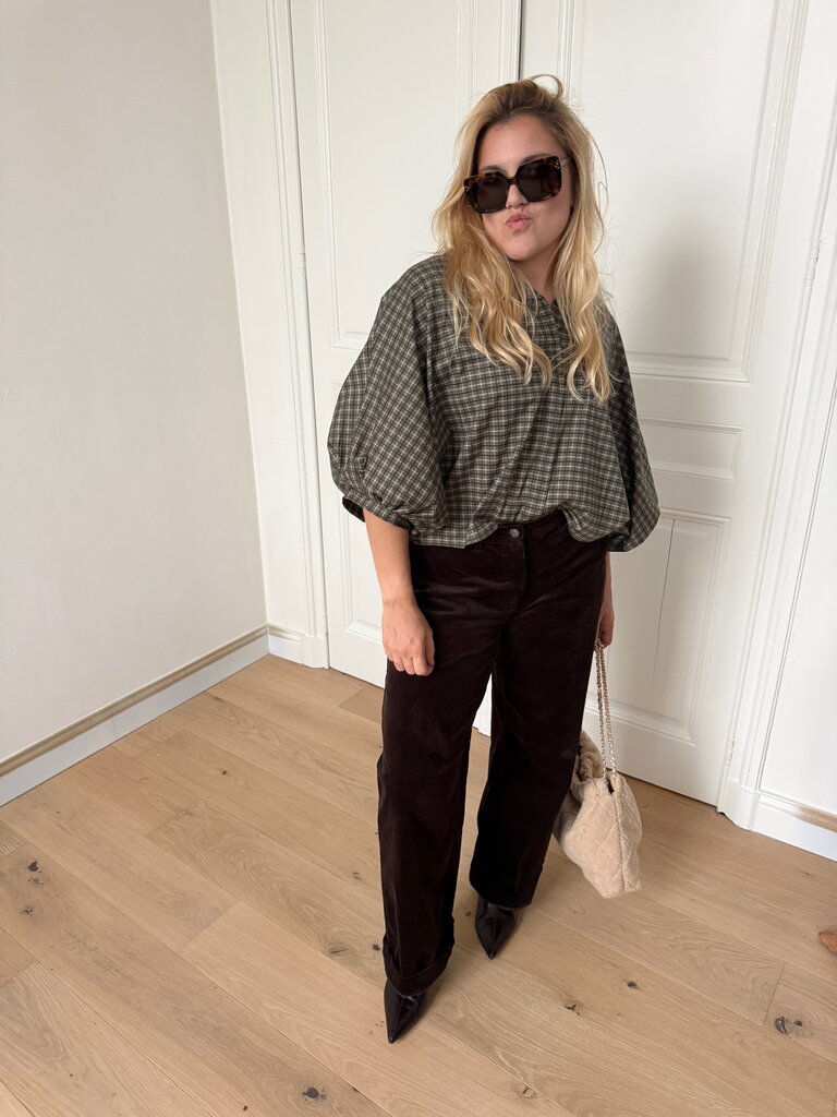 Cordy pants brown