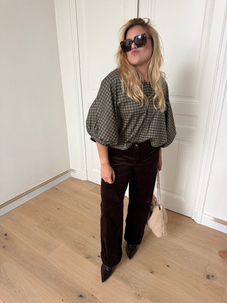 Cordy pants brown