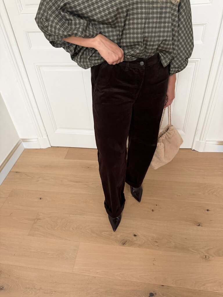 Cordy pants brown