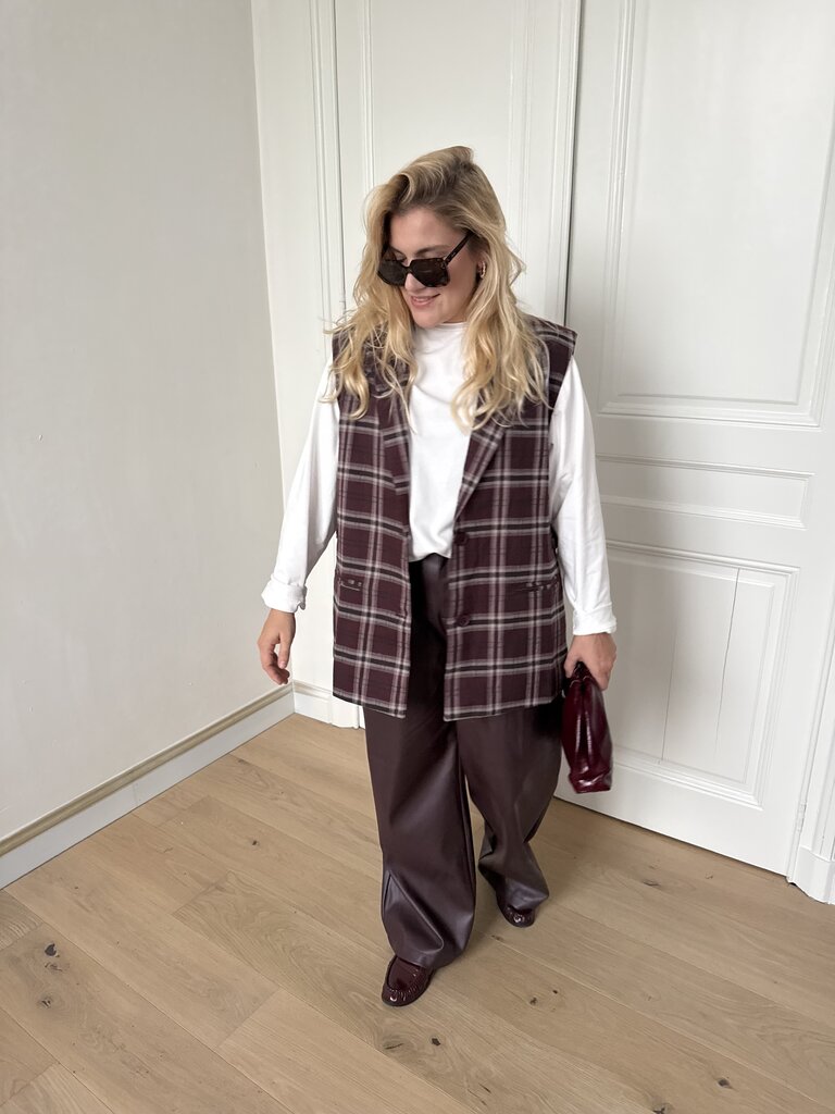 Lina blazer bordeaux pre-order