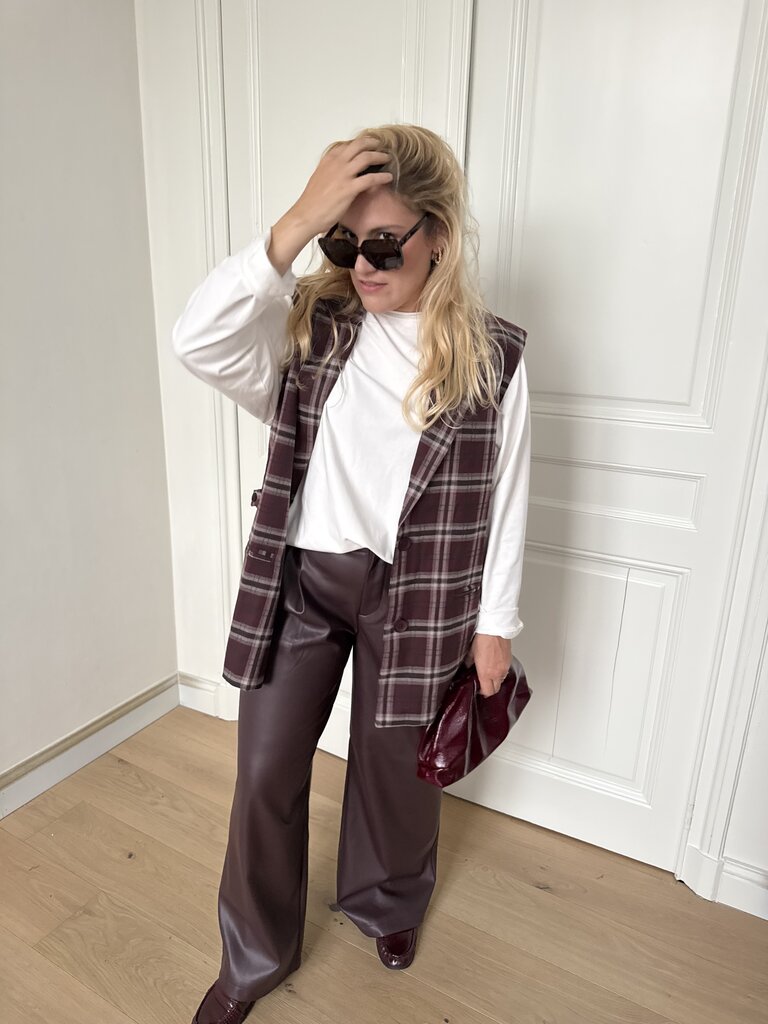 Lina blazer bordeaux pre-order