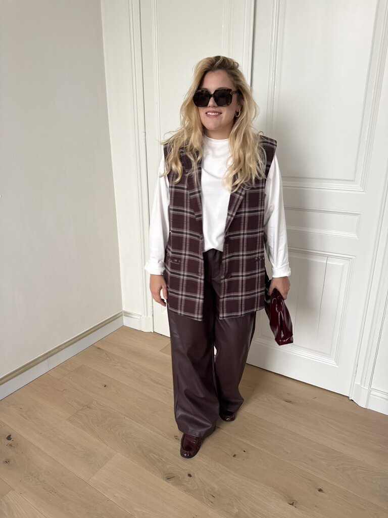 Lina blazer bordeaux pre-order