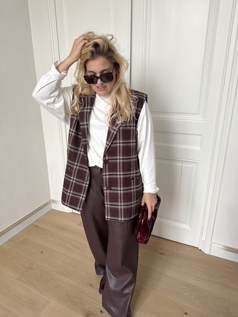 Lina blazer bordeaux pre-order