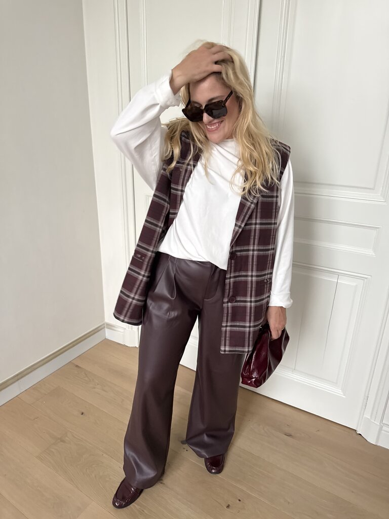 Lina blazer bordeaux pre-order