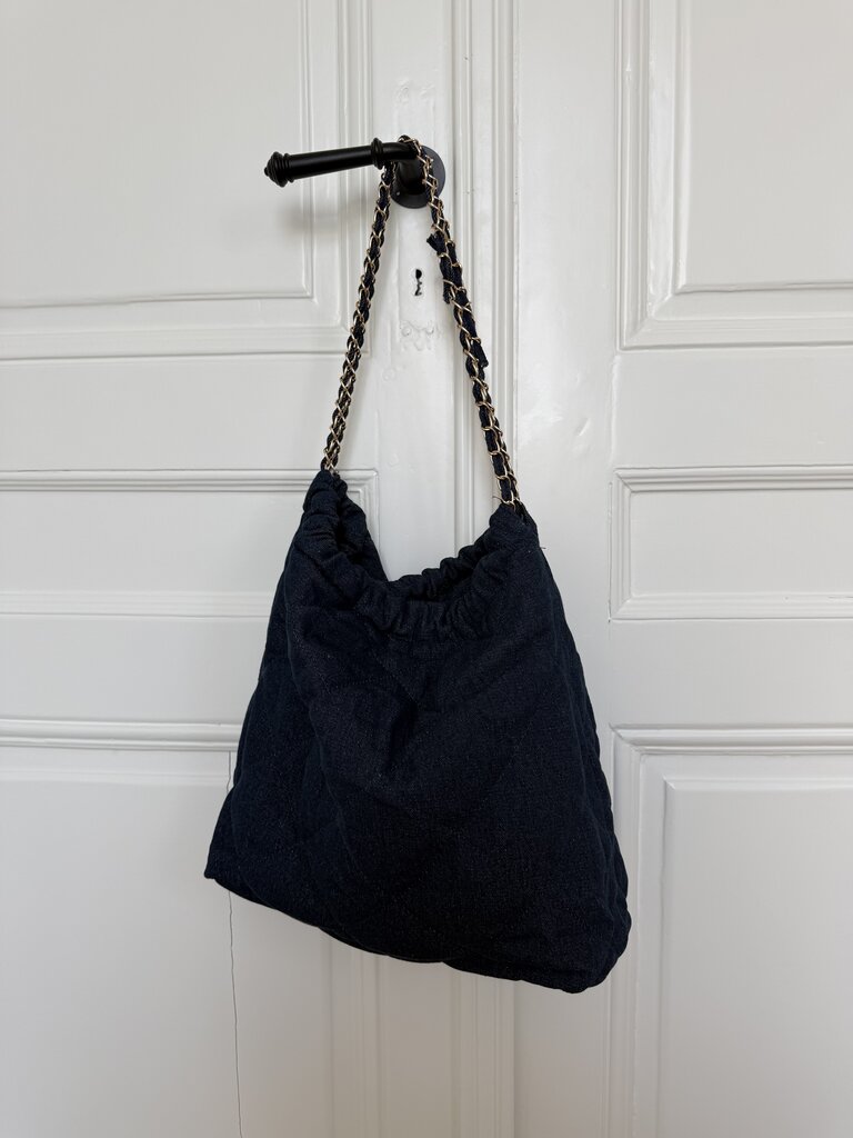 Jeans bag blue