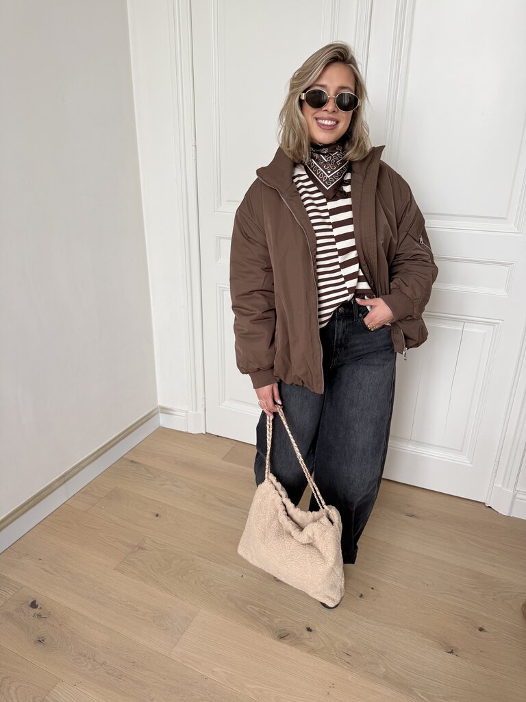 Teddy bag ecru
