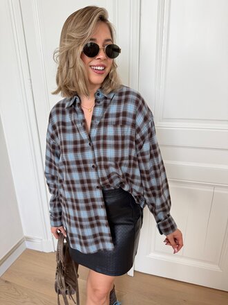 Jamie check flannel shirt