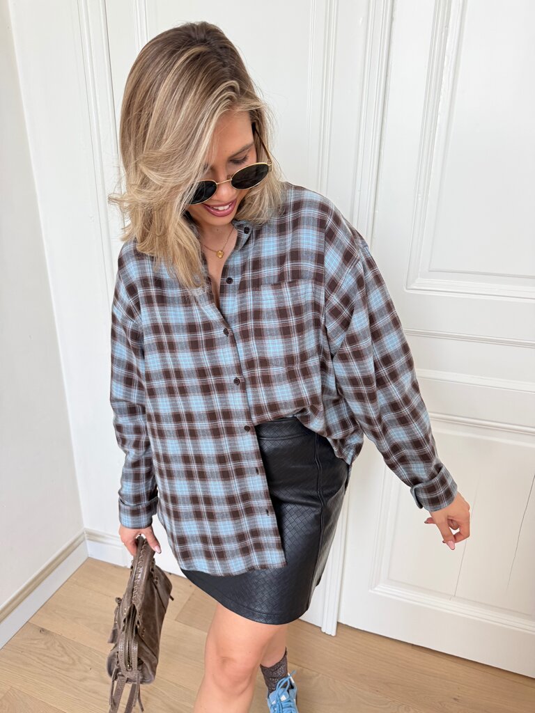 Jamie check flannel shirt