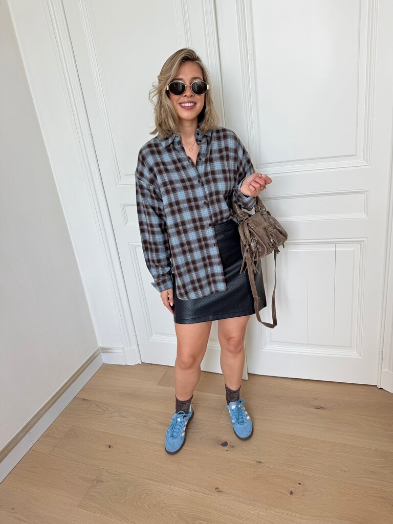 Jamie check flannel shirt