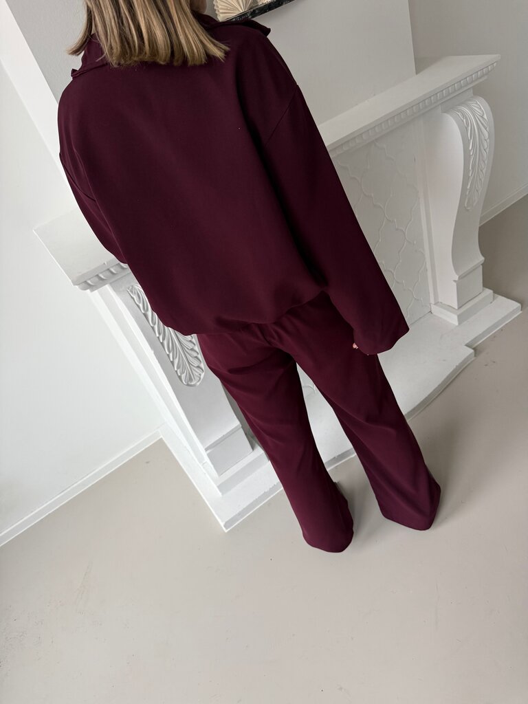 Davis jacket plum