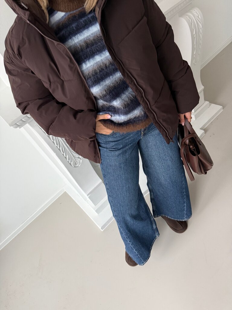 Galaxy puffer brown