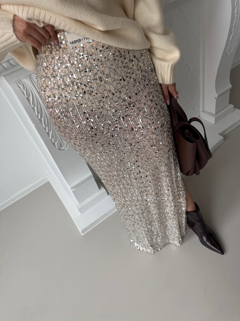 Leny skirt silver