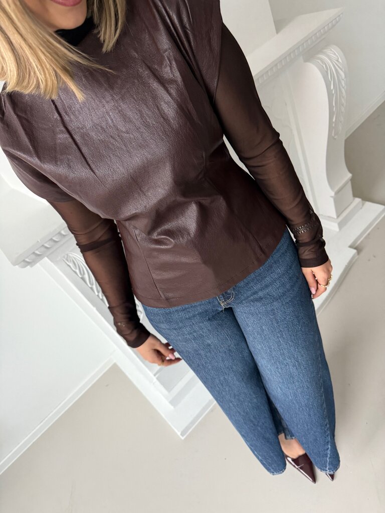 Floor top brown