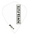 Bull's Powerflite - Kite Solid White - Dart Flights