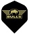 Bull's powerflite - Logo Gold - Dart Flights