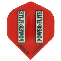 Bull's Powerflite Transparent Red - Dart Flights Bull's Bull's Powerflite Transparent Red - Dart Flights