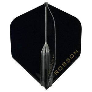 Bull's Robson Plus Flight Std. - Black - Dart Flights