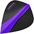 Harrows Retina Purple Kite - Dart Flights