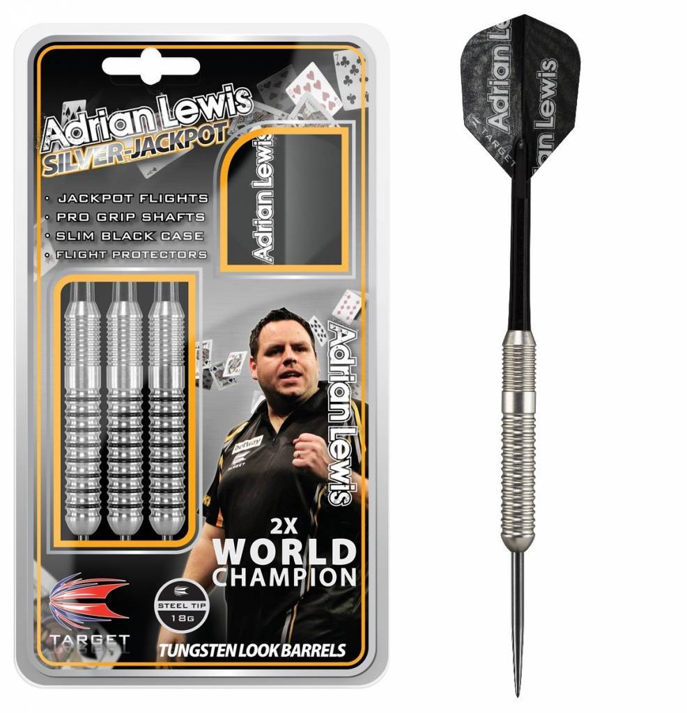 Target Adrian Lewis Silver Jackpot - Dartshopper.de