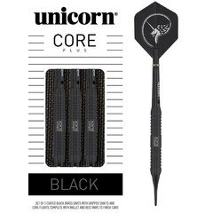 Unicorn Core Plus Black Brass Softdarts