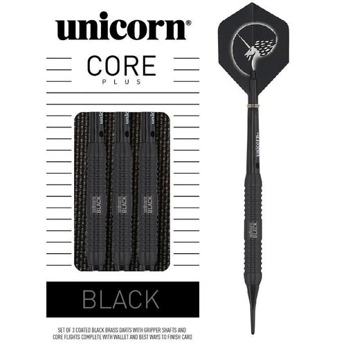Unicorn Unicorn Core Plus Black Brass Softdarts