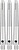Bull's Sharkskin Medium Shaft Silver - Dart Shafts