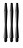 Harrows Speedline Black - Dart Shafts