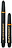 Harrows Supergrip Black and Gold - Dart Shafts