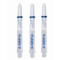 Harrows Supergrip Spin Blue Clear