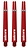 Unicorn Gripper 3 Red - Dart Shafts