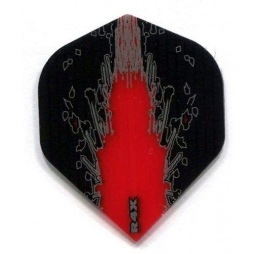 Ruthless Ruthless R4X High Impact Black Red - Dart Flights