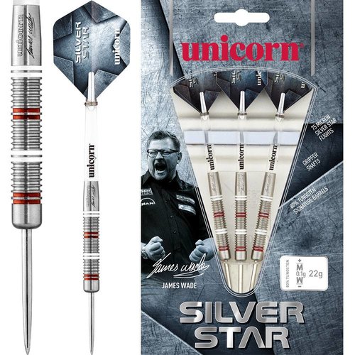 Unicorn Unicorn Silverstar James Wade 80% - Steeldarts