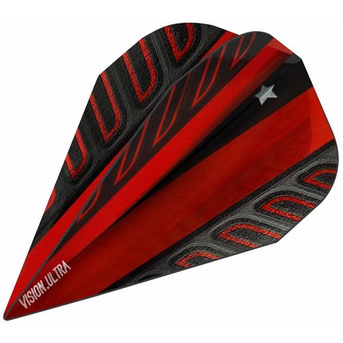 Target Target Voltage Vision Ultra Red Vapor - Dart Flights