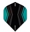 Pentathlon HD150 Black-Aqua - Dart Flights