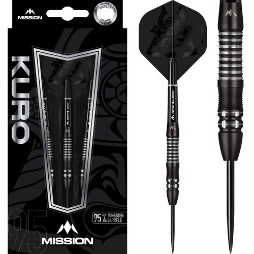 Mission Mission Kuro Black M2 95% - Steeldarts