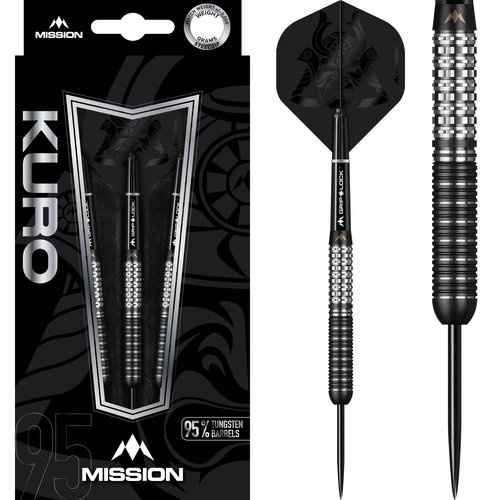 Mission Mission Kuro Black M1 95% - Steeldarts