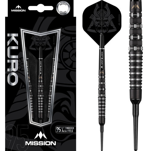 Mission Mission Kuro Black M3 95% Softdarts