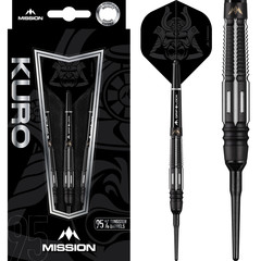 Mission Kuro Black M4 95% Softdarts